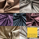 7 COLOURS Premium Quality METALLIC LEATHERETTE Fabric 300gsm Dancewear Craft 55"