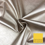 7 COLOURS Premium Quality METALLIC LEATHERETTE Fabric 300gsm Dancewear Craft 55"