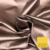 7 COLOURS Premium Quality METALLIC LEATHERETTE Fabric 300gsm Dancewear Craft 55"