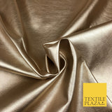 7 COLOURS Premium Quality METALLIC LEATHERETTE Fabric 300gsm Dancewear Craft 55"