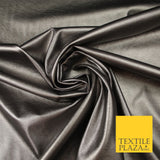 7 COLOURS Premium Quality METALLIC LEATHERETTE Fabric 300gsm Dancewear Craft 55"