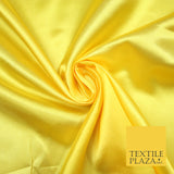 Plain Solid Smooth Shiny Lightweight Poly Satin Fabric Dress Lining Material 58"