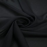 18 COLOURS - Premium Plain DOUBLE Georgette Chiffon Sheer Dress Polyester Fabric