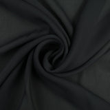 18 COLOURS - Premium Plain DOUBLE Georgette Chiffon Sheer Dress Polyester Fabric