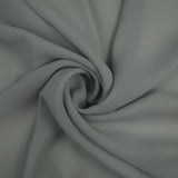 18 COLOURS - Premium Plain DOUBLE Georgette Chiffon Sheer Dress Polyester Fabric