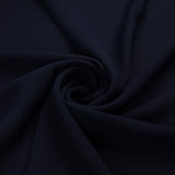 18 COLOURS - Premium Plain DOUBLE Georgette Chiffon Sheer Dress Polyester Fabric