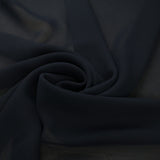 18 COLOURS - Premium Plain DOUBLE Georgette Chiffon Sheer Dress Polyester Fabric