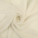 18 COLOURS - Premium Plain DOUBLE Georgette Chiffon Sheer Dress Polyester Fabric