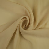 18 COLOURS - Premium Plain DOUBLE Georgette Chiffon Sheer Dress Polyester Fabric