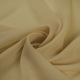 18 COLOURS - Premium Plain DOUBLE Georgette Chiffon Sheer Dress Polyester Fabric