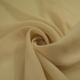 18 COLOURS - Premium Plain DOUBLE Georgette Chiffon Sheer Dress Polyester Fabric