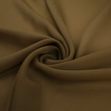 18 COLOURS - Premium Plain DOUBLE Georgette Chiffon Sheer Dress Polyester Fabric