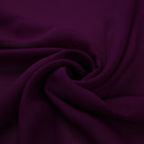 18 COLOURS - Premium Plain DOUBLE Georgette Chiffon Sheer Dress Polyester Fabric