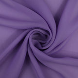 18 COLOURS - Premium Plain DOUBLE Georgette Chiffon Sheer Dress Polyester Fabric