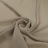 18 COLOURS - Premium Plain DOUBLE Georgette Chiffon Sheer Dress Polyester Fabric