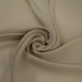 18 COLOURS - Premium Plain DOUBLE Georgette Chiffon Sheer Dress Polyester Fabric