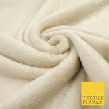 14 COLOURS - Premium Soft Double Sided Cuddle Fleece Fabric Material - 300GSM