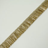 Classic Gold Metal Effect Fringe Tassel Trimming Gota Border Ribbon Lace X700