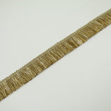 Classic Gold Metal Effect Fringe Tassel Trimming Gota Border Ribbon Lace X700