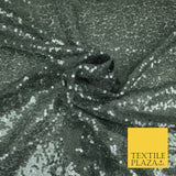 24 COLOURS -Sequin Sparkly Shiny Stretch Fine Mesh Net Tulle Fancy Dress Fabric