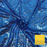 24 COLOURS -Sequin Sparkly Shiny Stretch Fine Mesh Net Tulle Fancy Dress Fabric