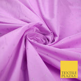 8 COLOURS - High Quality Lurex Dobby Faux Silk Two Tone Taffeta Dress Fabric 56"