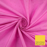 8 COLOURS - High Quality Lurex Dobby Faux Silk Two Tone Taffeta Dress Fabric 56"