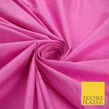 8 COLOURS - High Quality Lurex Dobby Faux Silk Two Tone Taffeta Dress Fabric 56"