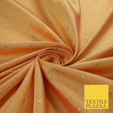 8 COLOURS - High Quality Lurex Dobby Faux Silk Two Tone Taffeta Dress Fabric 56"