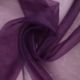 9 COLOURS - Premium Crystal Organza Bridal Wedding Dance Dress Veil Fabric 58"