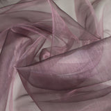 9 COLOURS - Premium Crystal Organza Bridal Wedding Dance Dress Veil Fabric 58"