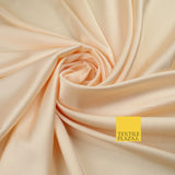 Premium Plain 2 Way Stretch Liquid Satin Silky Fabric Material Dress Bridal 48"