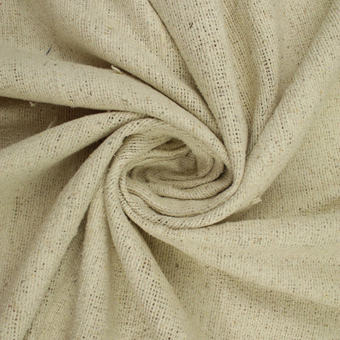 OYSTER Textured Woven 100% Silk Linen Look Material Upholstery Craft 9822