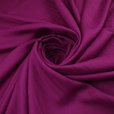 5 COLOURS - Soft Plain Rayon Viscose Fabric Dressmaking Material Drape 42" Wide