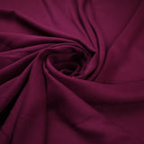 5 COLOURS - Soft Plain Rayon Viscose Fabric Dressmaking Material Drape 52" Wide