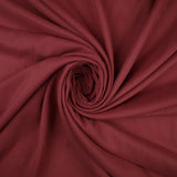 5 COLOURS - Soft Plain Rayon Viscose Fabric Dressmaking Material Drape 52" Wide