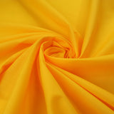 SUNFLOWER YELLOW Premium Plain Polycotton Fabric Dress Craft Costume Lining 9804