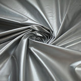 MATT SILVER GREY PREMIUM Metallic Lycra Stretch Fabric Spandex Dancewear 9796