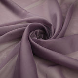 DUSTY LILAC LAVENDER Chiffon Georgette Sheer Fabric Dress Craft 58" Wide 9798