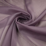 DUSTY LILAC LAVENDER Chiffon Georgette Sheer Fabric Dress Craft 58" Wide 9798