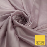 4 COLOURS Semi-Sheer Chiffon Georgette Fabric Bridal Dress Craft 47" Wide