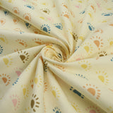 Double Sunset Sunrise Brushed Cotton Winceyette Fabric Flannel