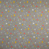 Starry Night Sparkle Stars Brushed Cotton Winceyette Fabric Flannel