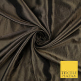 13 COLOURS - Plain Dyed Faux Silk TAFFETA Dress Lining Bridal Fabric