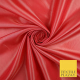 13 COLOURS - Plain Dyed Faux Silk TAFFETA Dress Lining Bridal Fabric