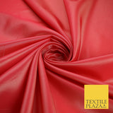 13 COLOURS - Plain Dyed Faux Silk TAFFETA Dress Lining Bridal Fabric