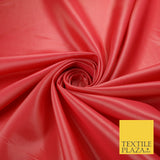 13 COLOURS - Plain Dyed Faux Silk TAFFETA Dress Lining Bridal Fabric