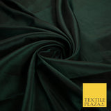 13 COLOURS - Plain Dyed Faux Silk TAFFETA Dress Lining Bridal Fabric