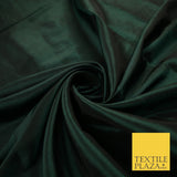 13 COLOURS - Plain Dyed Faux Silk TAFFETA Dress Lining Bridal Fabric