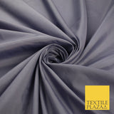 13 COLOURS - Plain Dyed Faux Silk TAFFETA Dress Lining Bridal Fabric